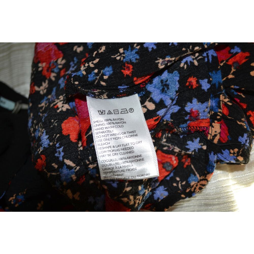 Kimchi Blue Flowy Floral Whimsygoth Phoebe Buffay Boho Maxi Dress Size 2 - Picture 8 of 8